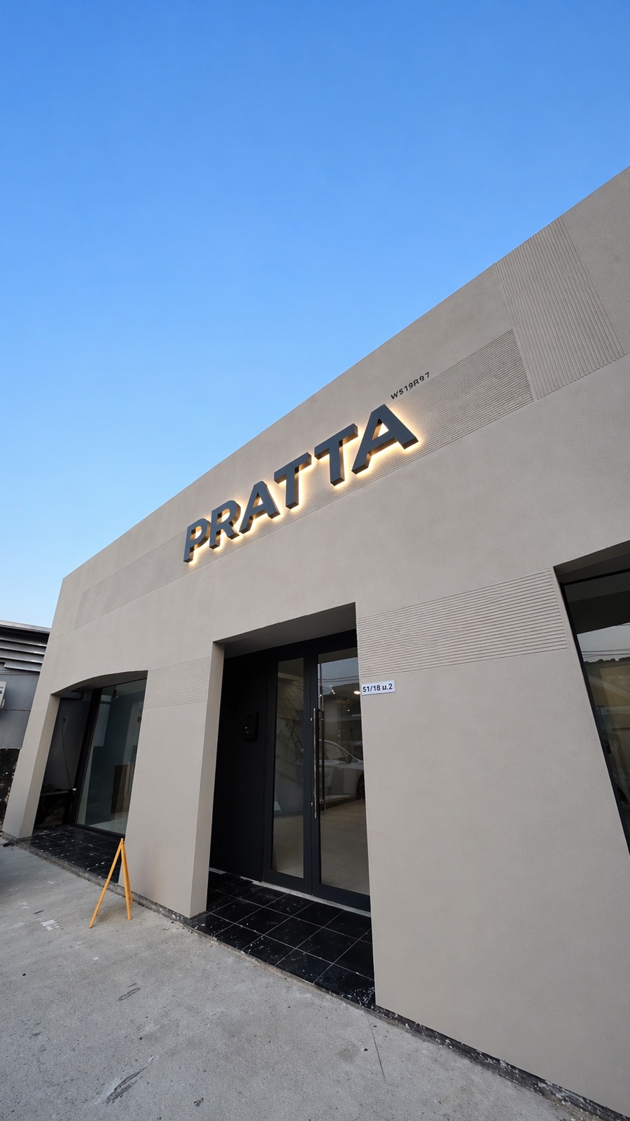 Interior of the Pratta showroom in Phuket